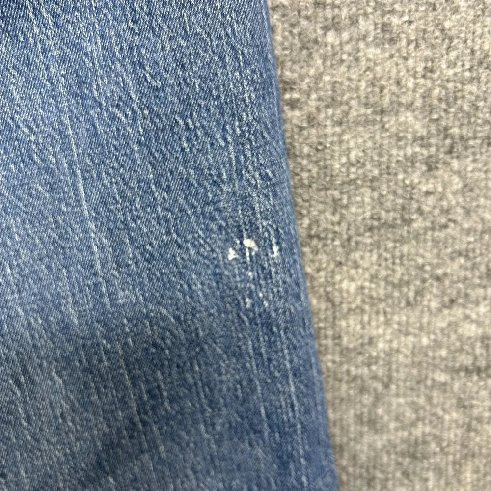 Levi's 505 Jeans Men's Blue Denim Straight Pockets Classic Zip Fly 34X31 - Flaws